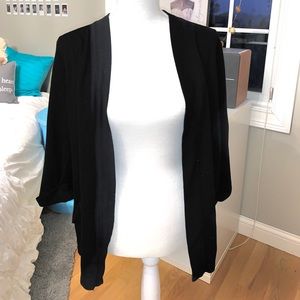 M Black cardigan
